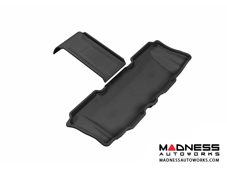 Hyundai Santa Fe Floor Mat - 3rd Row - Black by 3D MAXpider